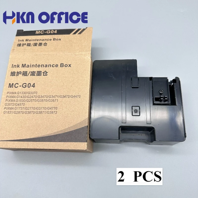 2X MC-G04 Картридж для обслуживания CANON G1230 G1330 G1430 G1530 G1730 G1737 G2270 G2470 G2570 G2730 G2770 G3270 G3470 G3471 2X MC-G04 Картридж для обслуживания CANON G1230 G1330 G1430 G1530 G1730 G1737 G2270 G2470 G2570 G2730 G2770 G3270 G3470 G3471