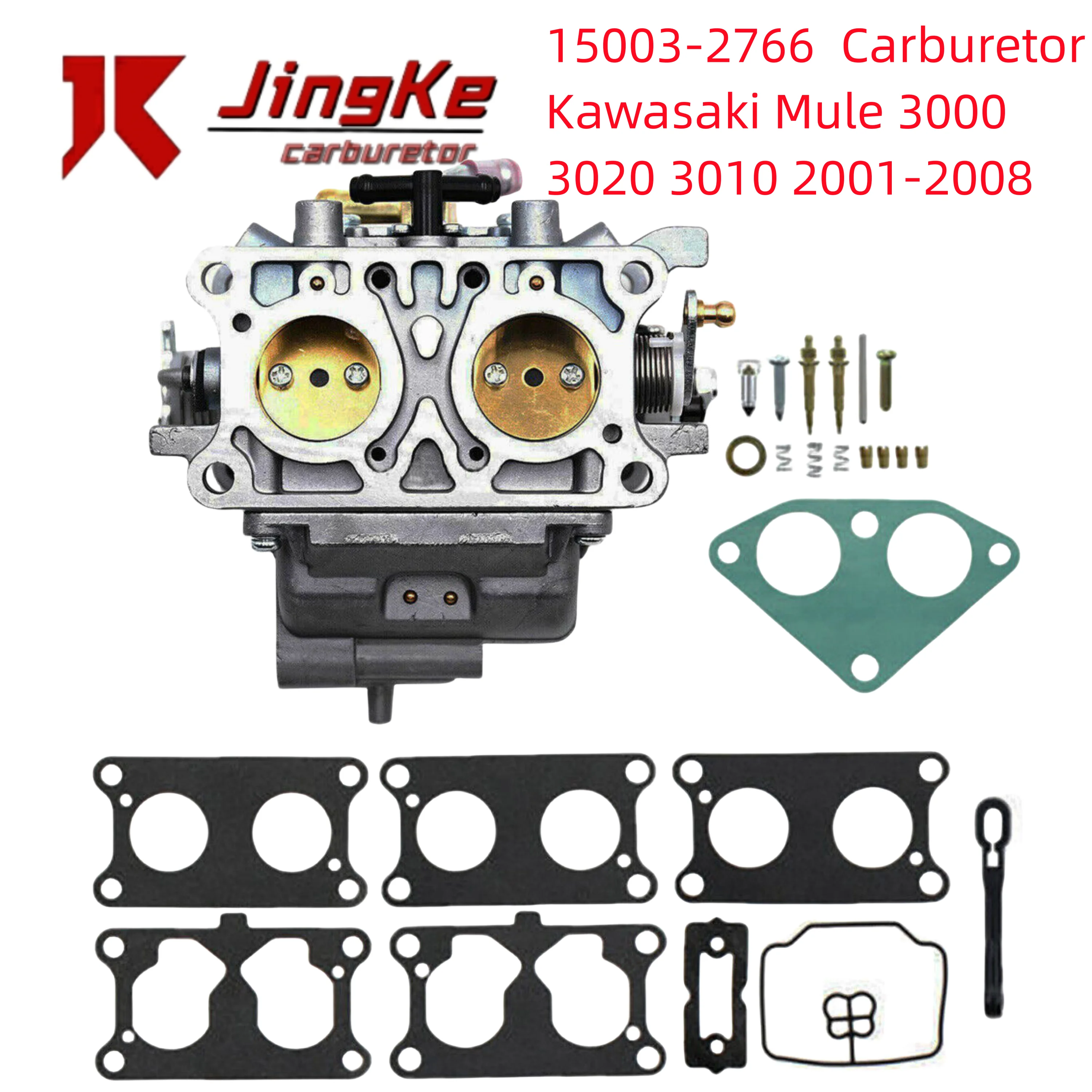 

Pitbike Carburetor for Kawasaki Mule 3000 3020 3010 2001-2008 15003-2766 trans 4x4 Carb