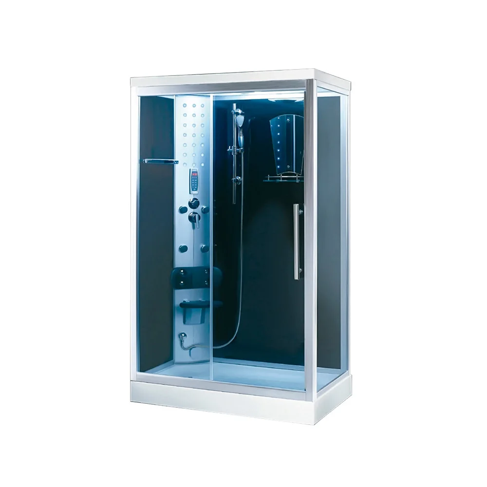 

Steam Shower Room Cabin with Massage Bathtub