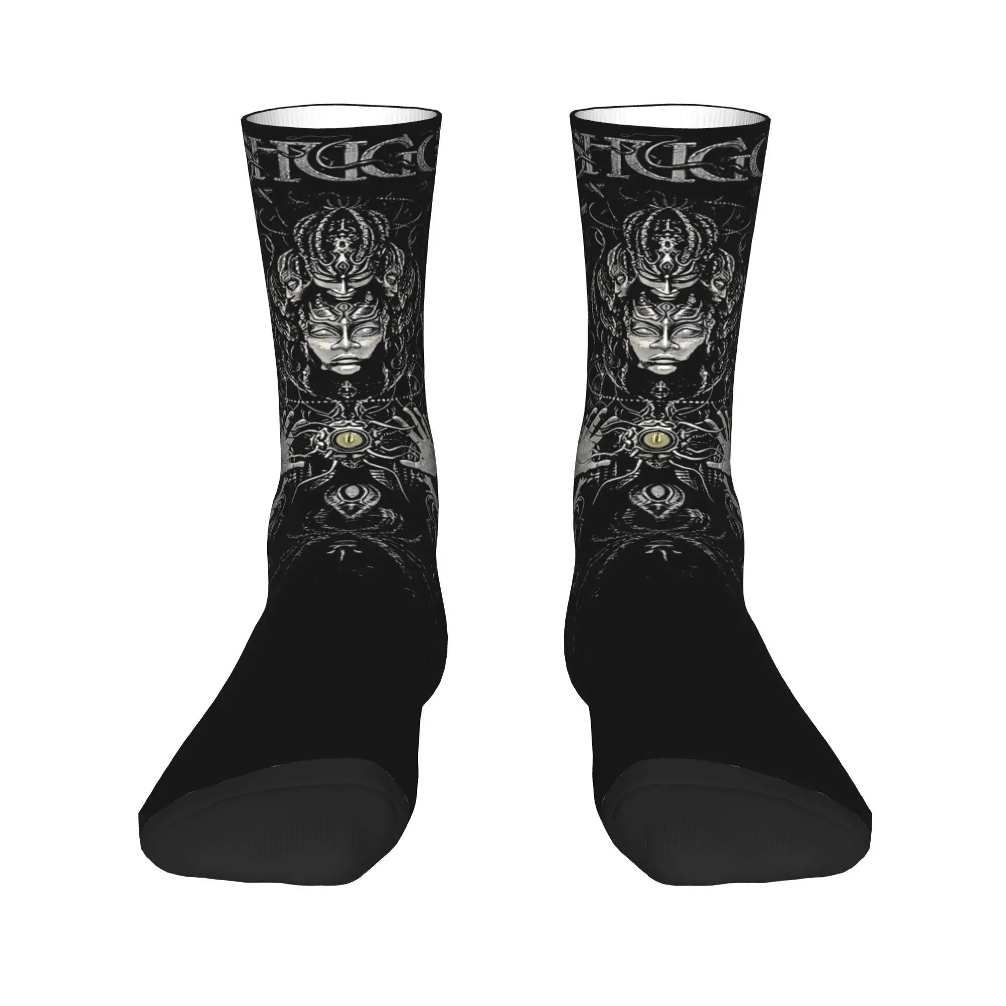 Meshuggah Printing Socks Merch for Sports Wear Sweat Absorbing  Dress Socks