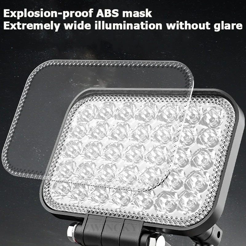 ضوء العمل المحمول لماكيتا/ديوالت/ميلووكي أضواء LED 3/4/5/8 بوصة الكاشف مصباح يدوي 18-20 فولت بطارية مصباح مع USB #2