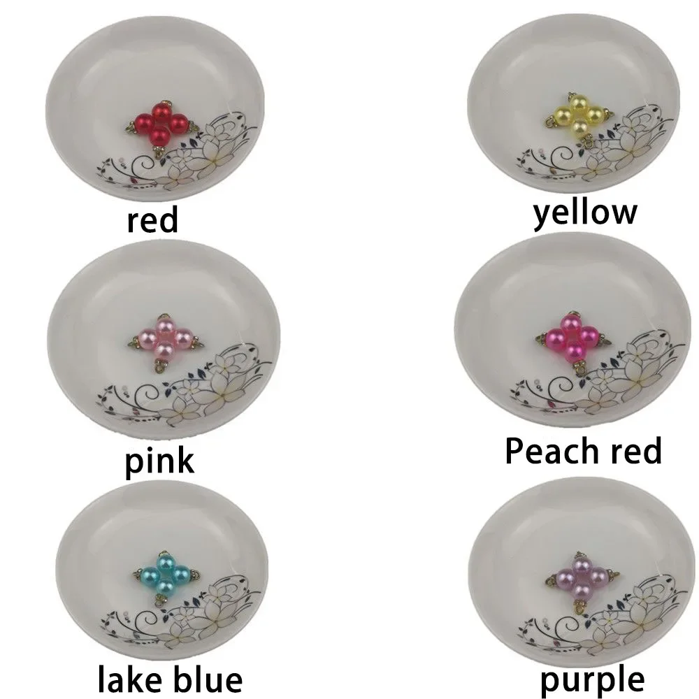 Button bead 10mm circular colored ABS imitation pearl button shirt sweater dress versatile decoration