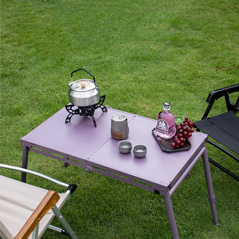 다기능 접이식 캠핑 테이블 이미지