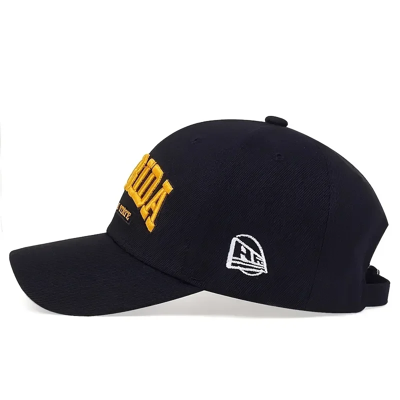 للجنسين فلوريدا إلكتروني التطريز قبعات البيسبول الربيع والخريف في الهواء الطلق قابل للتعديل قبعات عادية واقية من الشمس قبعة قبعة رياضية