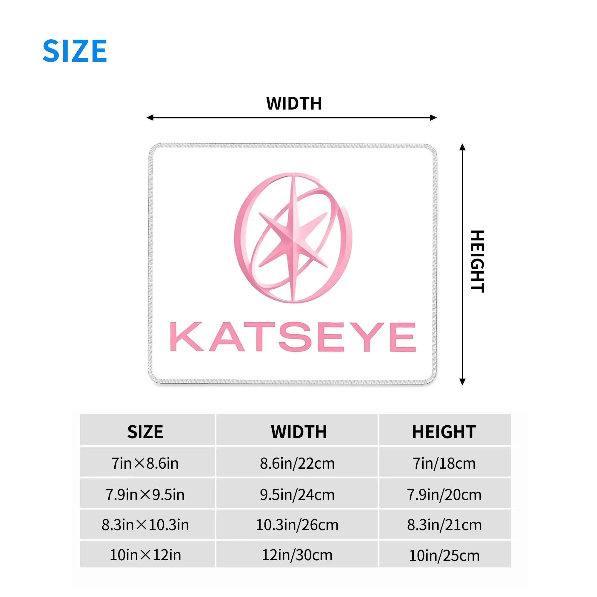 KATEYE Kpop Group Mouse Pad Computer Keyboard Mouse Mat Gamer PC Laptop Desk Mat Office Accessories Table Mats