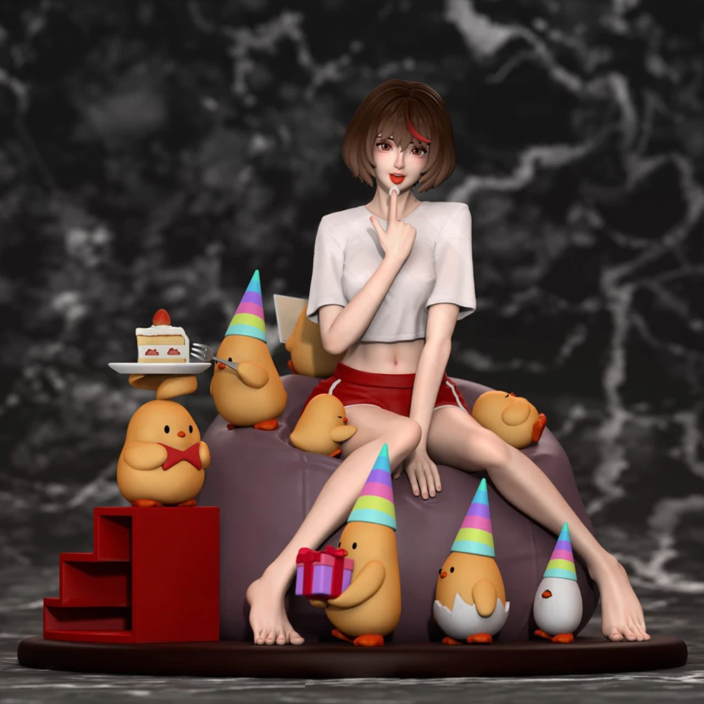 

1/24 Pure Sexy Young Girl Resin Model Figure Toy Craft Unassembled Miniature Reduction Statue Unpainted Kits
