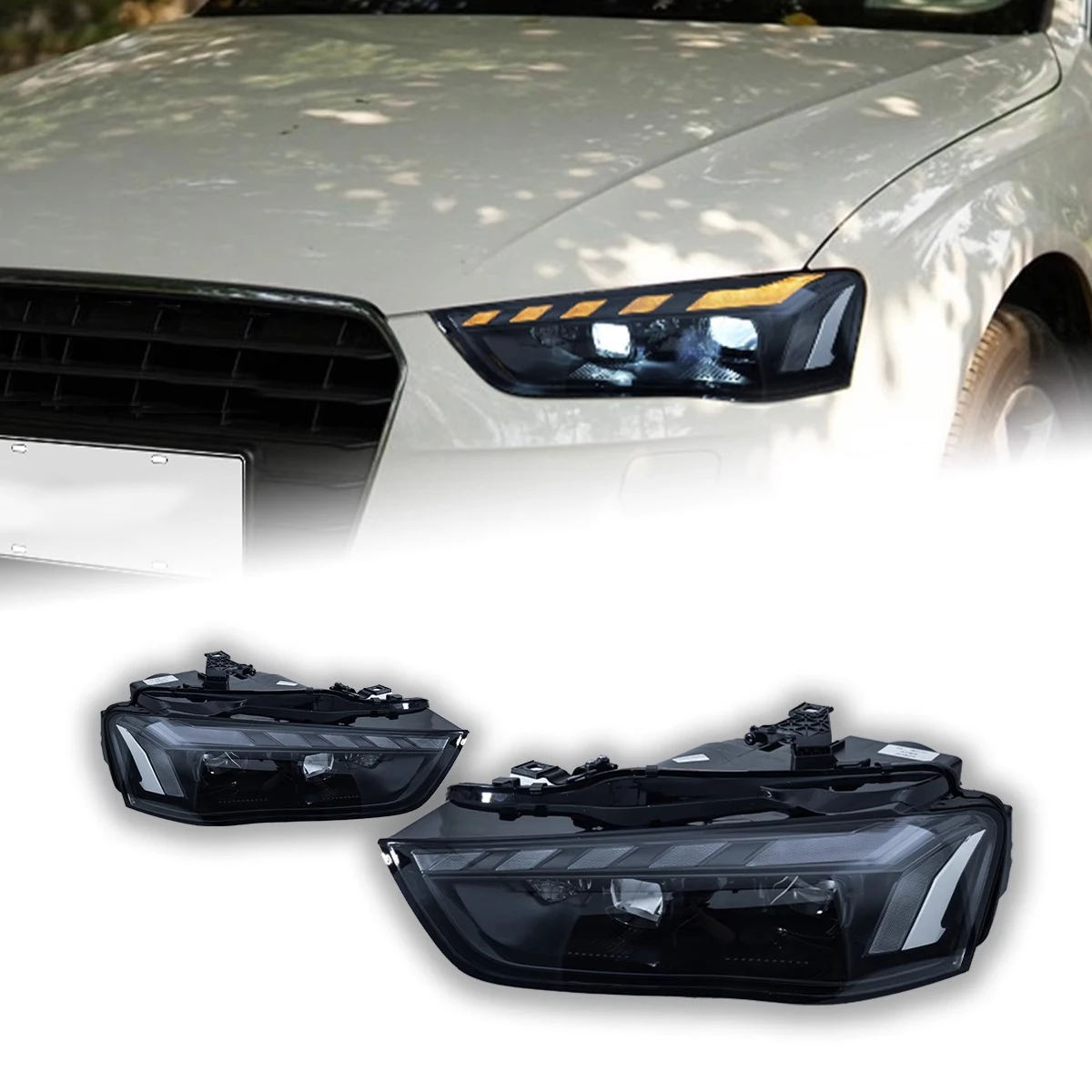 

Car Lights for Audi A4 B8.5 A4L LED Headlight 2013-2016 S4 RS4 Head Lamp DRL Dynamic Signal Automotive Accessories