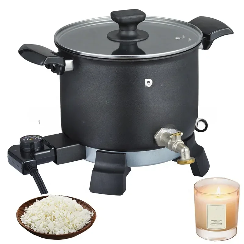 FOR  5L Non-Stick Candle Melting Pot Electric Candle Machine Wax Melter for Candle Making