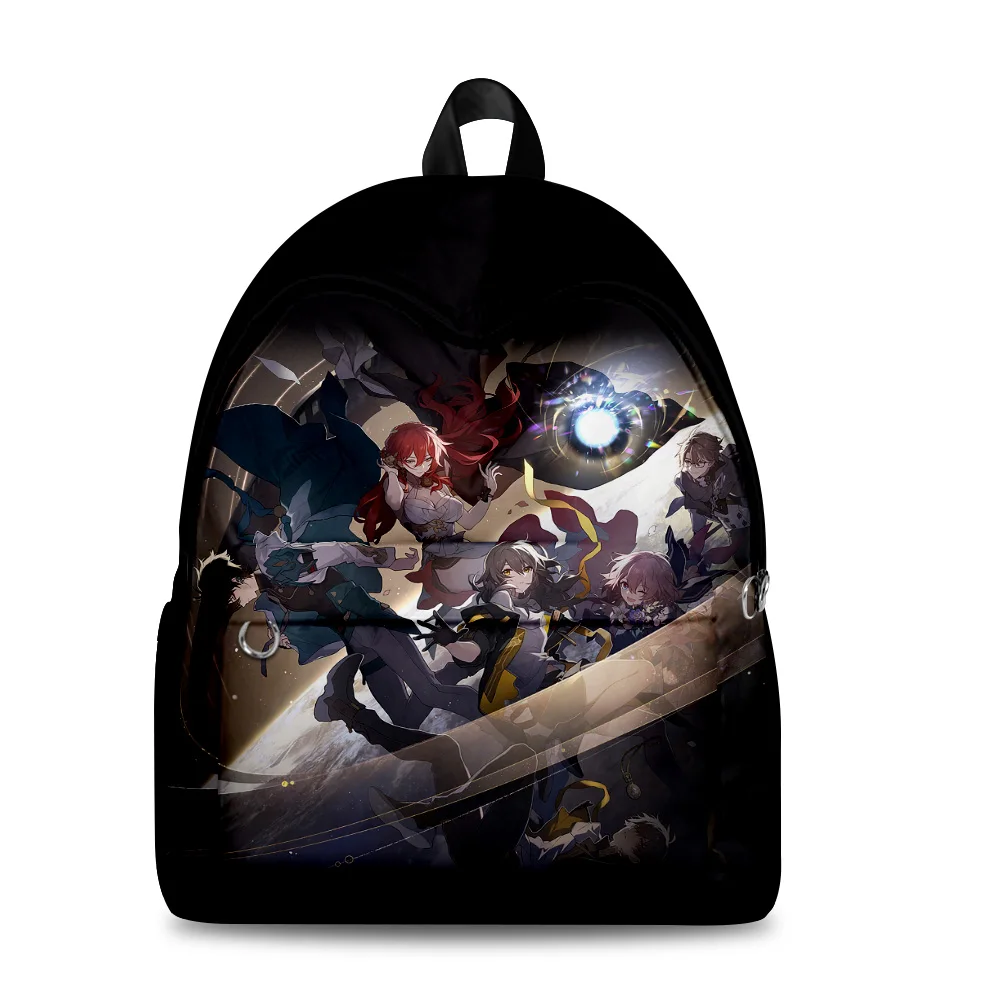 

Honkai Star Rail 2023 New Backpack Game Pattern Work Casual Travel Classic Backpack Men Woman High Capacity Black