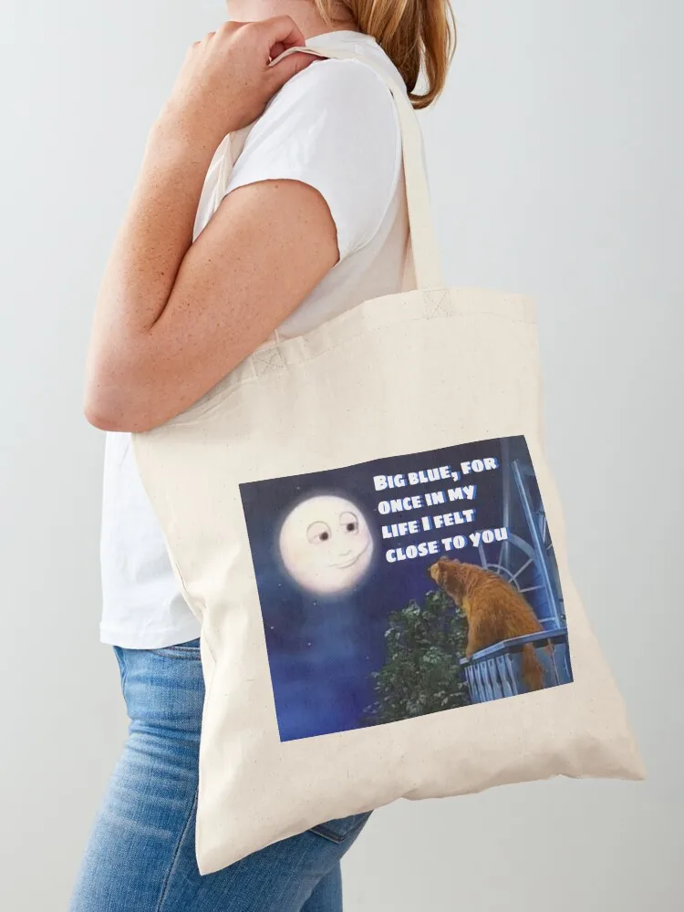 

Ezra in the big blue house Tote Bag bag for beach Big bag women canvas bags eco pack