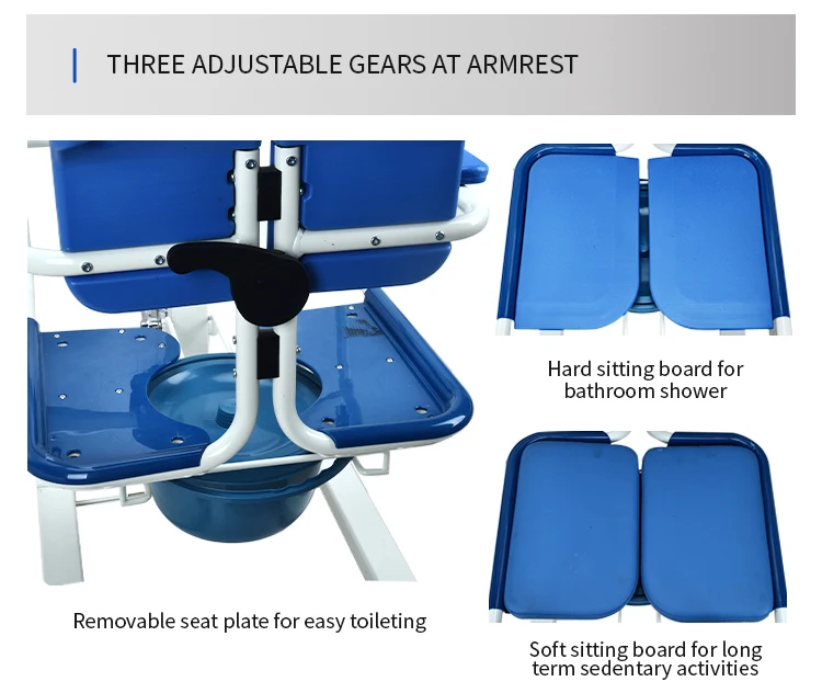Hydraulic Patient Transfer Chair For Bed To  Bathroom Transfer  Equipment For Elderly Disabled