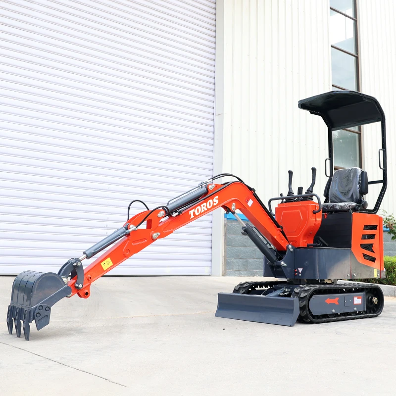 حفار صغير 1Ton مايكرو باجر صغير Excav مايكرو حفار 800 كجم حفار صغير للبيع حفار صغير منقب زحاف هيدروليكي