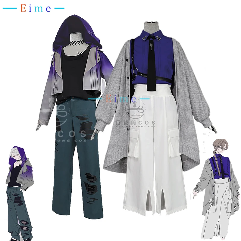 

Kuzuha Kanae Cosplay Costume Vtuber ChroNoiR Cosplay Anime Clothing Halloween Carnival Uniforms Party Suit Custom Made