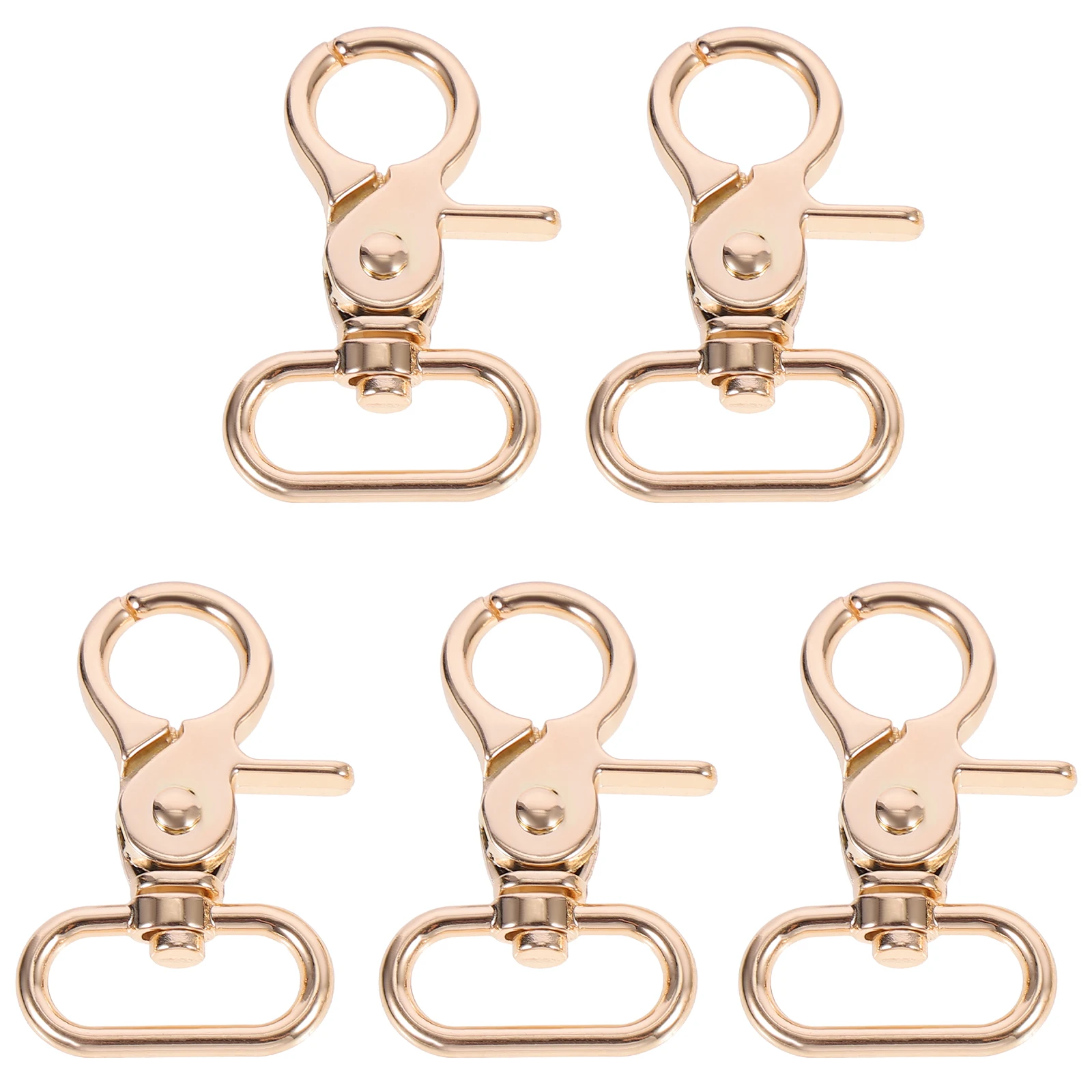 

5Pcs Metal Snap Hook Claw Clasp Durable Buckle for Backpack Straps Bag Belts Luggage Hook Lobster Claw Clasp Bag Belt Snap Hooks