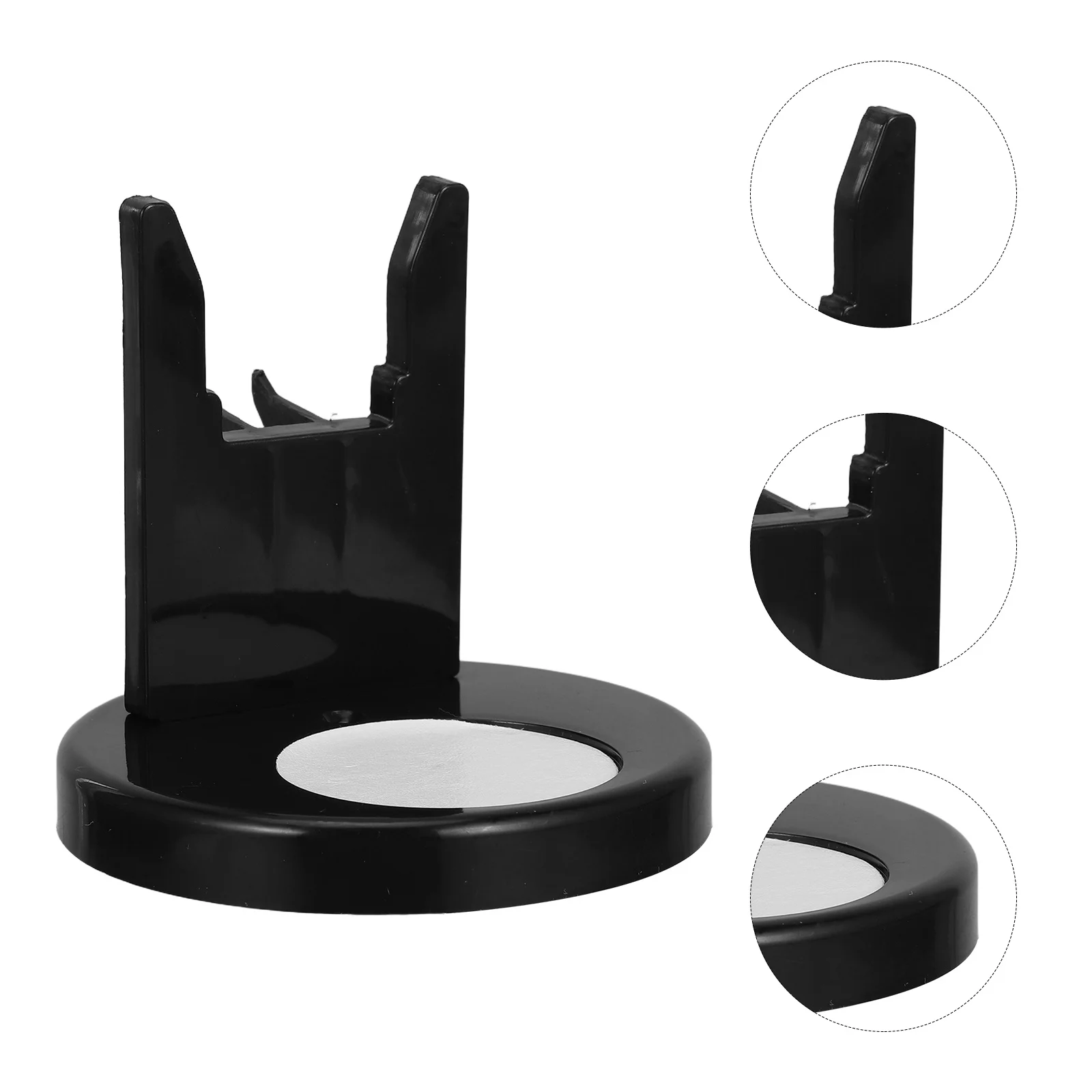 

2Pcs Hot Melt Glue Stick Holder Stable Antidrip Nonstick Base Table Top Storage Organizer for DIY Crafts Repairs