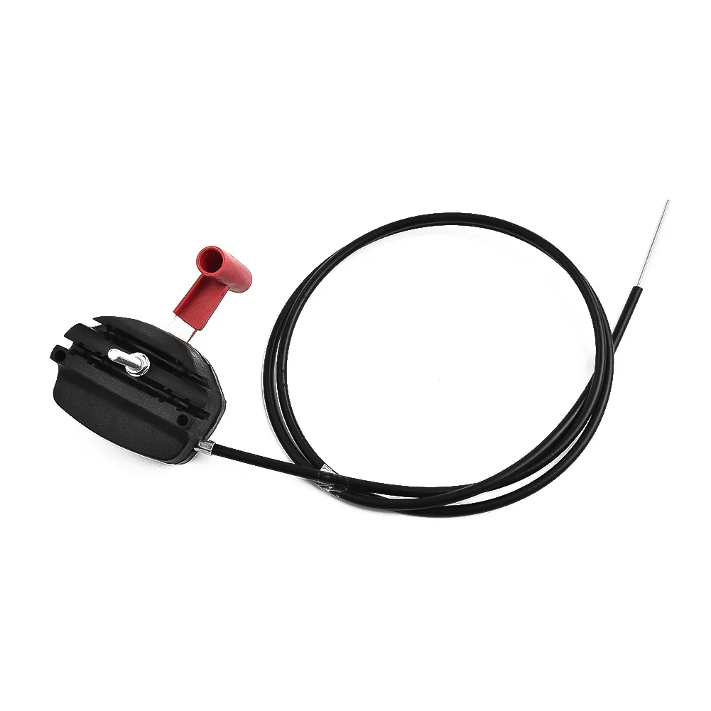 for Lawn Mower Throttle Cable Featuring Integrated Choke Lever for Manual Engine for Control 142 cm Total Wire Length Specified