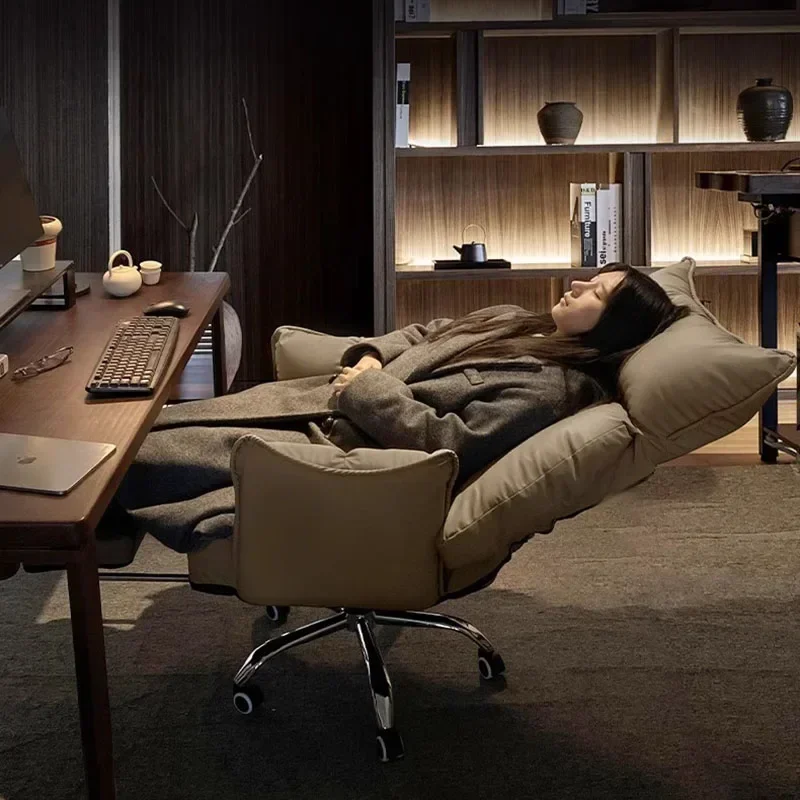 

Ergonomic Rotating Office Chair Relax Recliner Swivel Relaxing Pc Room Gamer Advanced Rest Vanity Cadeiras Gamer Furniture