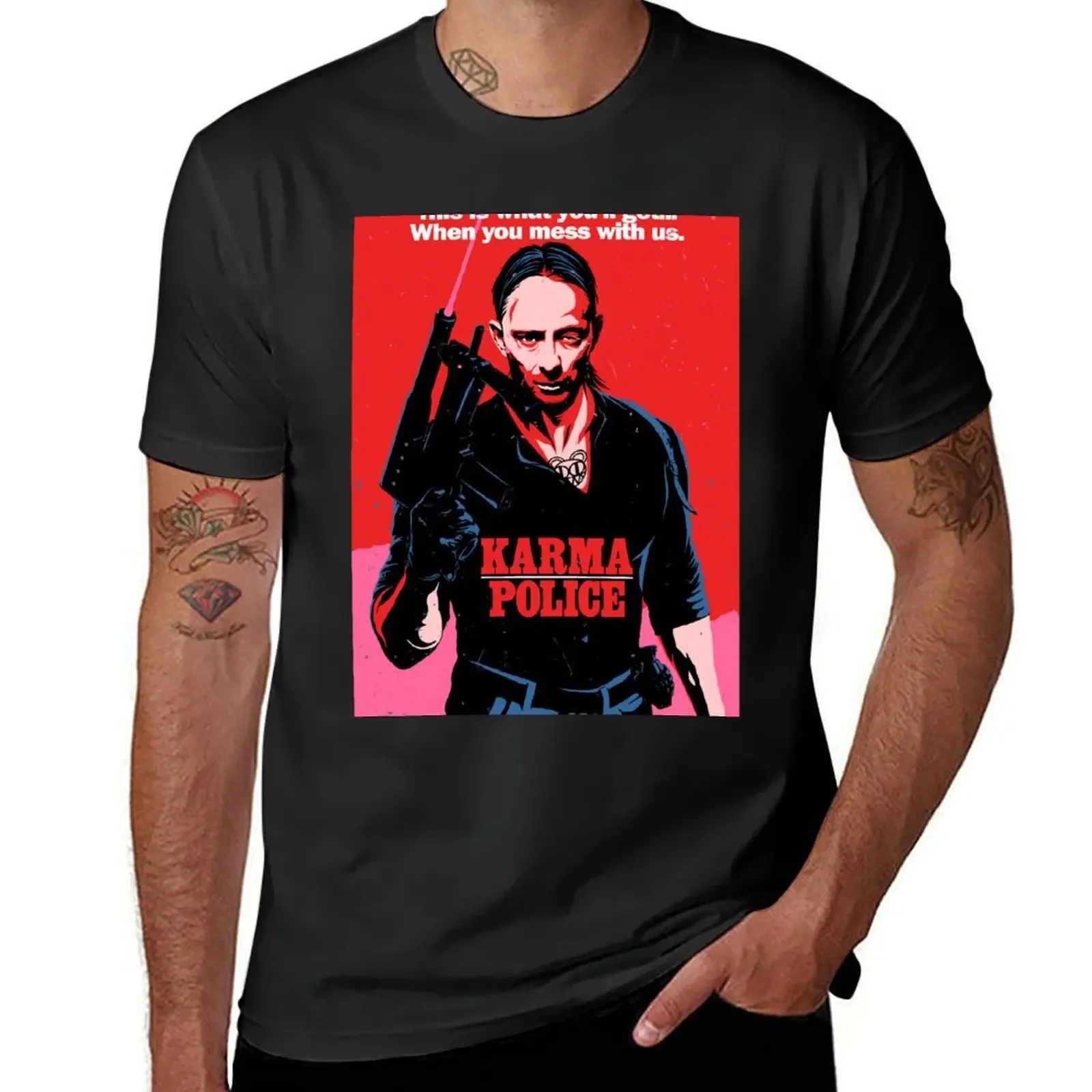 

Karma T-Shirt quick-drying vintage graphic tee anime tshirt new edition mens tall t shirts