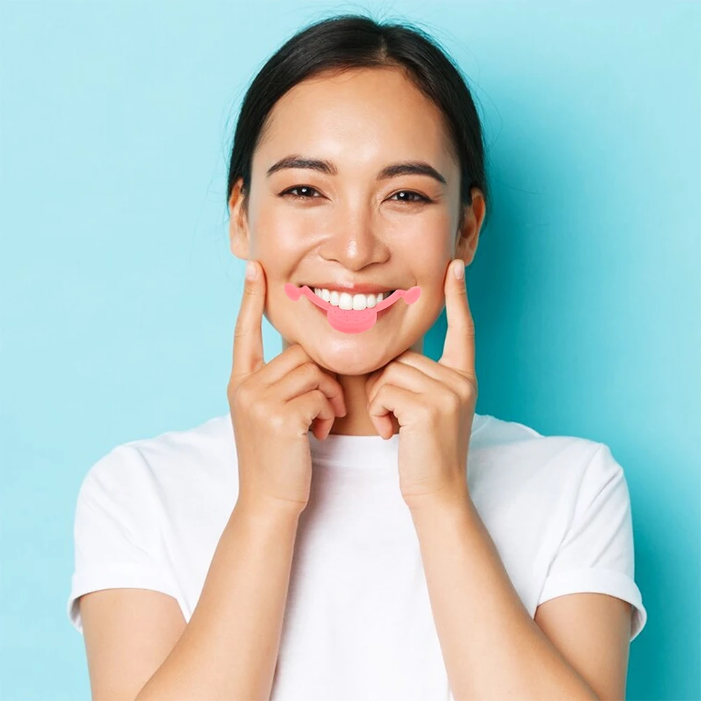 

2Pcs Smile Trainer Face Muscle Exerciser Dimples Maker Cheek Lift Clip Natural Facial Tool Lip Muscle Trainer Smile Lips Shaper