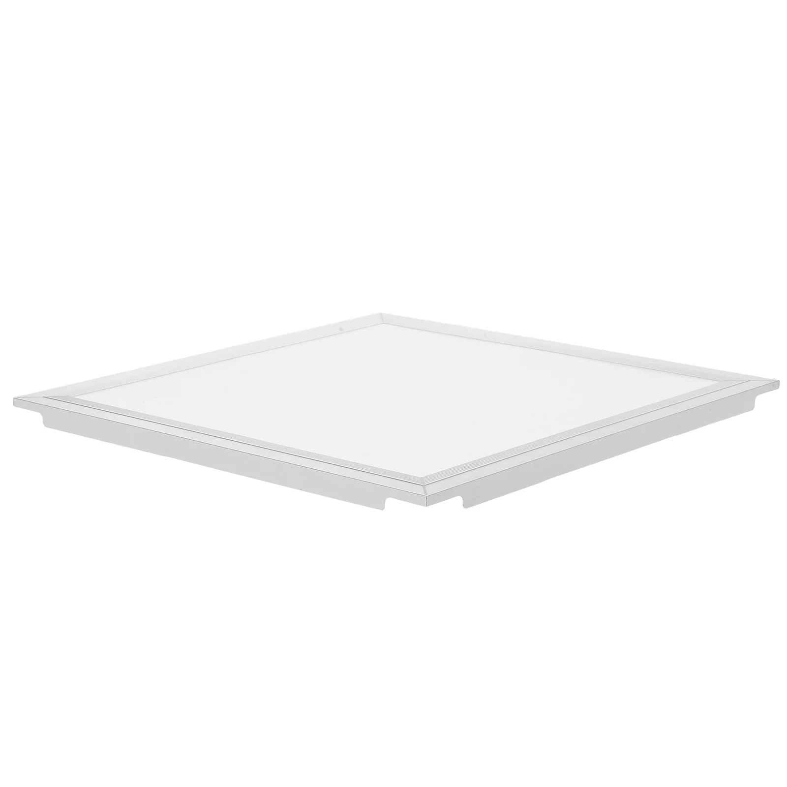 

Integrated Ceiling Lamp Cover Clip-on Silver Translucent Light Covers for Overhead Lights Recessed Trim Kitchen Bathroom Durable