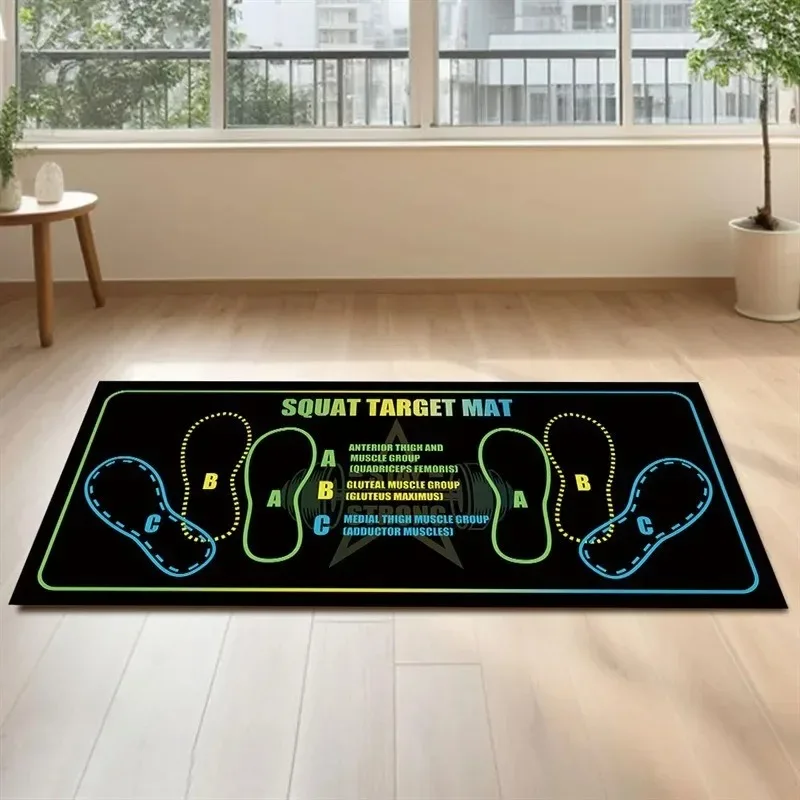 Yoga Door Mat Anti-Slip Noise Reduction Floor Mat Pilates Fitness Mat Home Floor Mat Indoor and Outdoor Carpet Home Decor