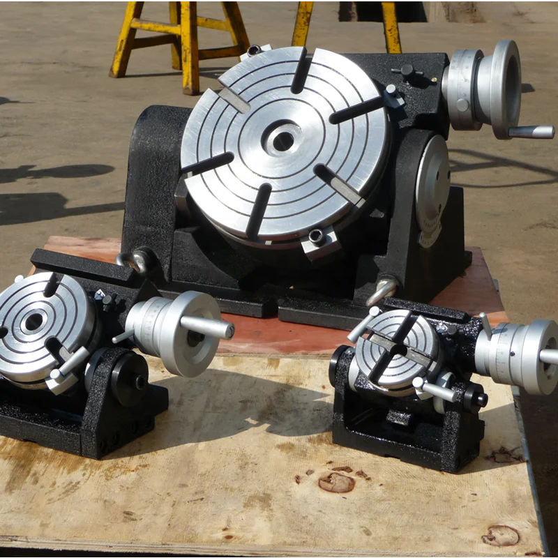 

Indexing head high precision TSL series turntable milling
