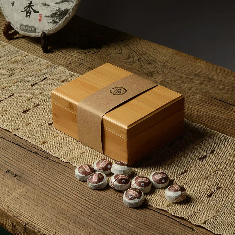 Small Bamboo Box for Jewelry, Simple Storage, Family Cases, Mini Natural Display, Gift Box Collection, Quality, Fashion