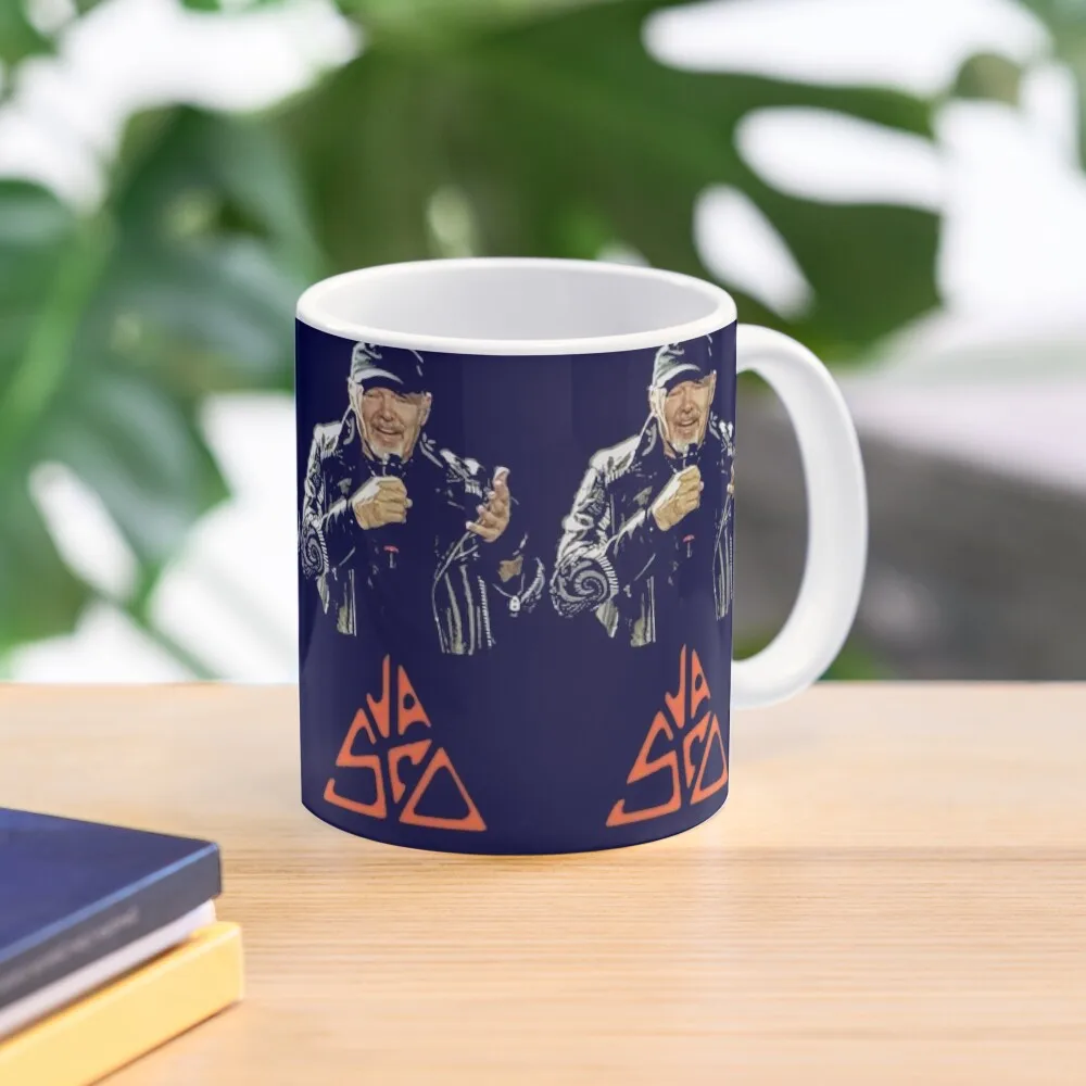 Vasco Rossi Classic  Mug Printed Cup Design Simple Coffee Handle Round Image Photo Tea Gifts Picture Drinkware