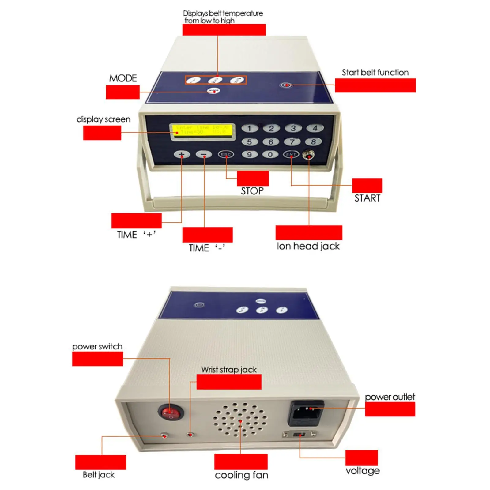 Foot Bath Machine Professional Healthcare Measurement Tool Beauty Club
