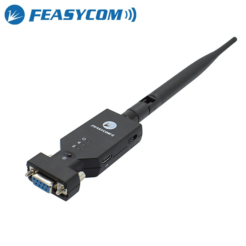 

Feasycom FSC-BP301 RS232 to UART Long Distance BT5.0 AT Commands Programmable SPP GATT Master & Slave Bluetooth Adapter with DB9