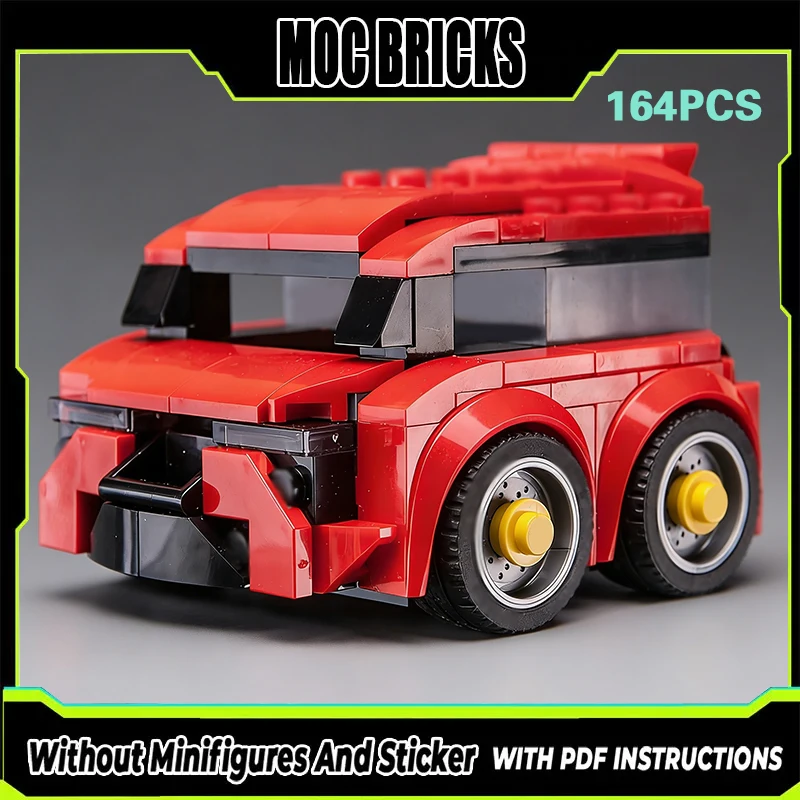 

Конструктор City Car Model MOC: Многофункциональный минивэн, модульная технология, подарки, праздничный набор для сборки, детские игрушки