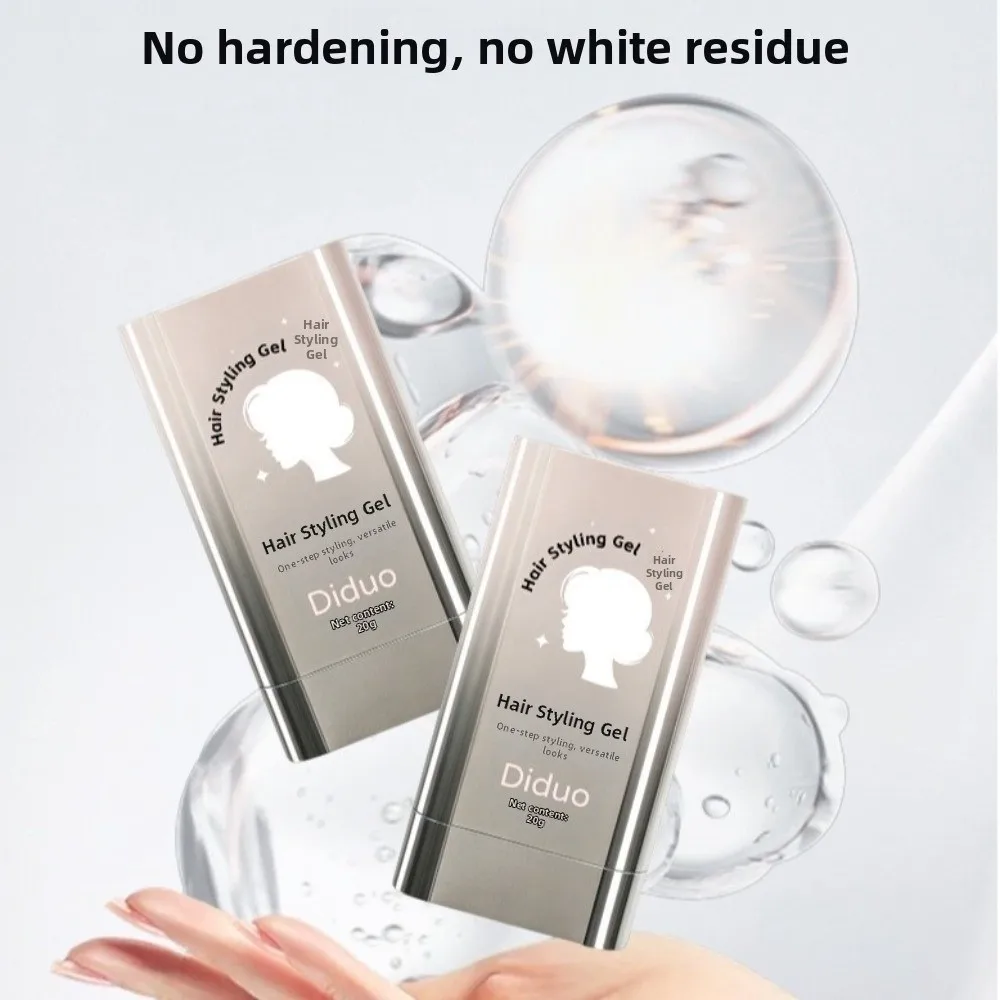 New Non Sticky Hair Clipper Easy Glide Compact Hair Styling Gel Long Lasting Hold Smooth Finish Hairstyling Tool Hair Wax Stick