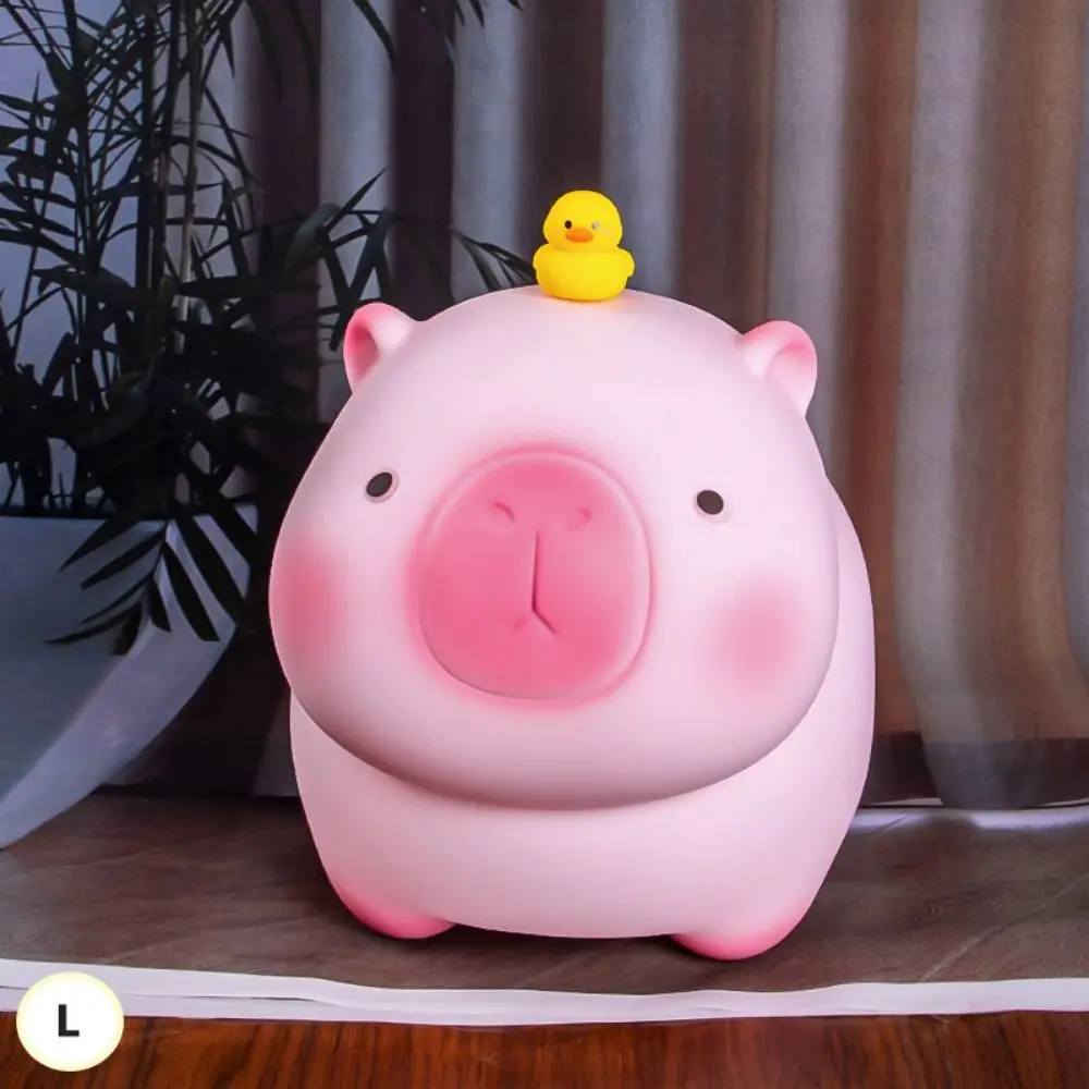 

Capybara Capybara Piggy Bank Vinyl Decorative Crayon Capybara Piggy Bank Large Capacity Bedroom Model Safe Deposit Box