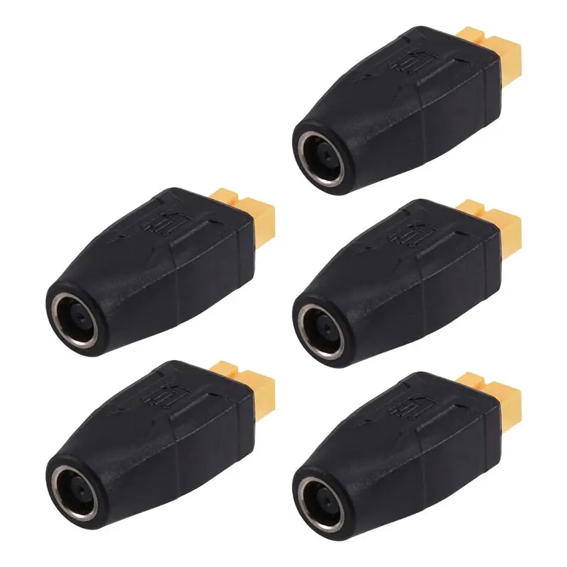 New!!XT60 Female To DC 7.4 V X 0.6 Mm Female XT60 To DC7406 Adapter Wireless Connectors For Power Station Solar Generator FPV