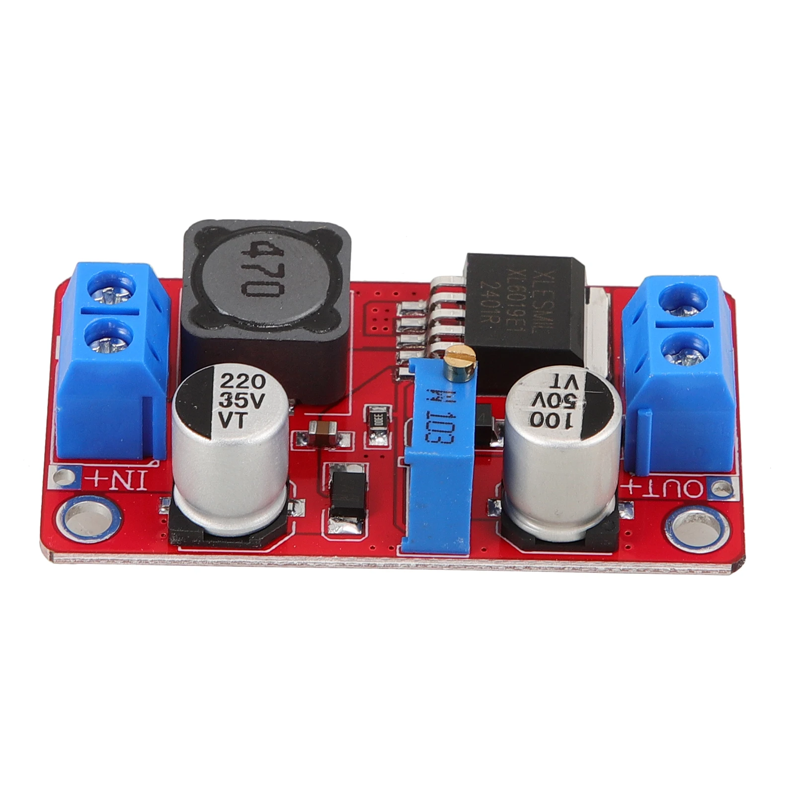 

DC-DC Adjustable Boost Power Module 5A High Current Voltage Regulator Portable DC to DC Module XL6019 Efficient Performance