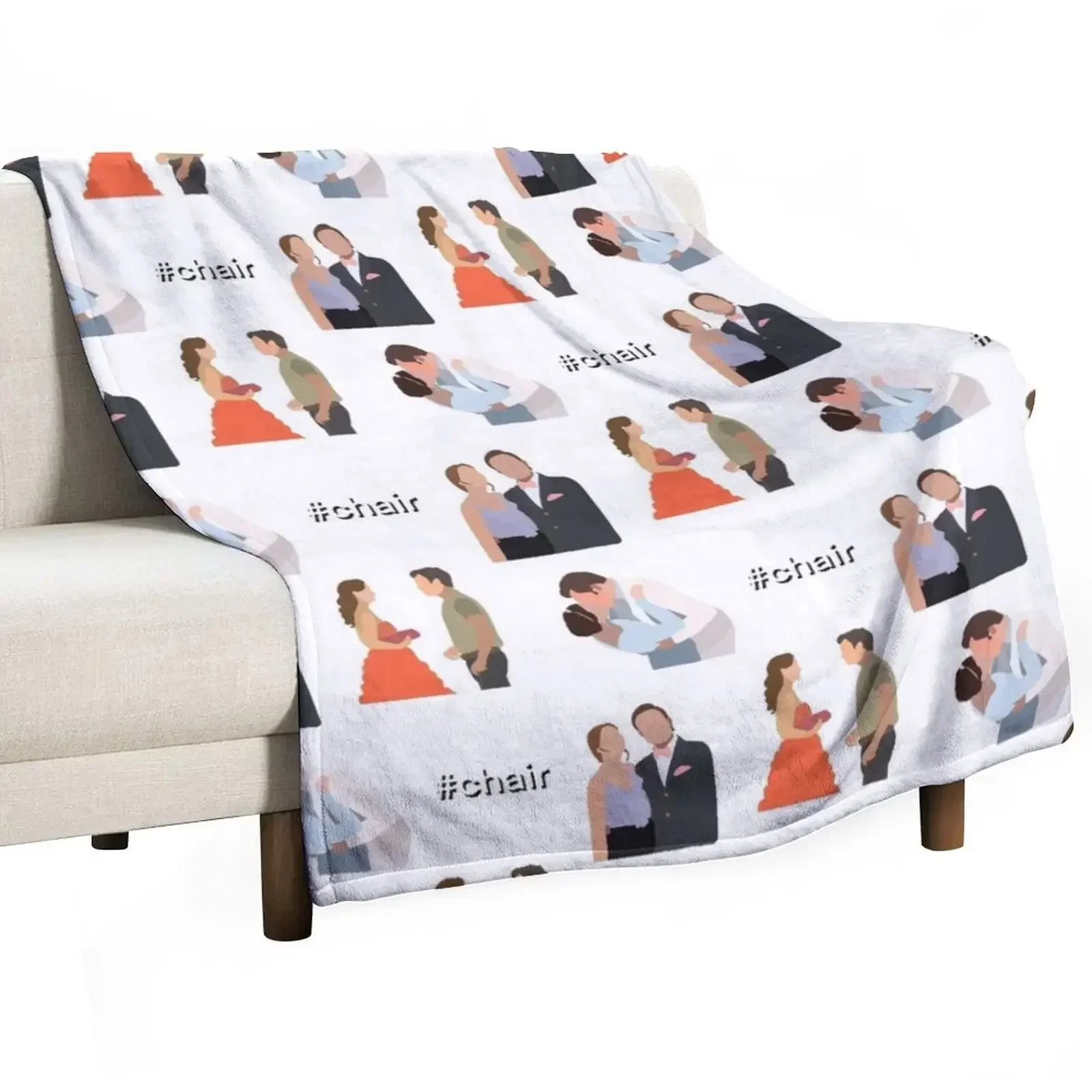 

Chuck and Blair Pack Throw Blanket Summer Beddings Hair Blankets