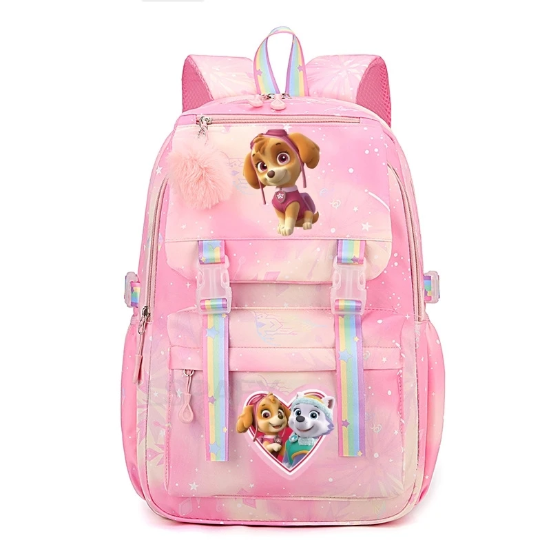 Paw Patrol Kids zaini Cartoon Skye Girls zainetto studenti di grande capacità borsa per libri regali di compleanno