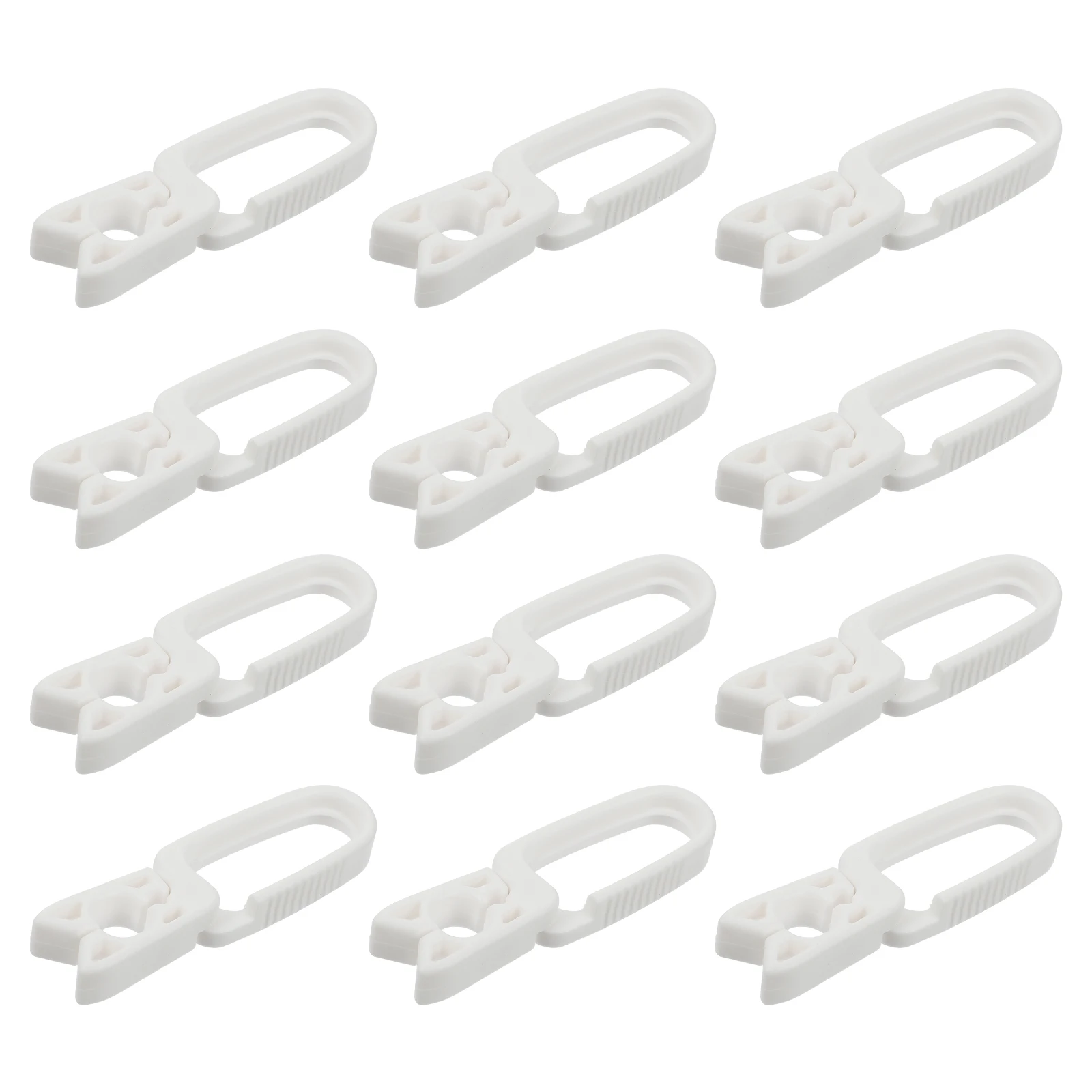 

24 Pcs Clothespins Drying Clips Socks Fixing Clamps Household Sturdy Anti Slip Laundry Bathroom Kitchen Office Save Space
