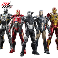 ZD Original Iron Man MK15 MK16 WAR MACHINE 2.0 MARK2 Sneaky Nightclub legends Avengers Tony Stark Action Figure Toy Model Gift