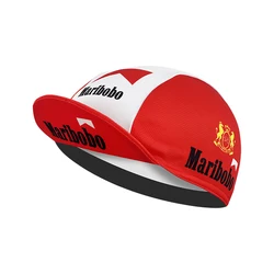 New cycling cap, polyester sweat-wicking, red popular