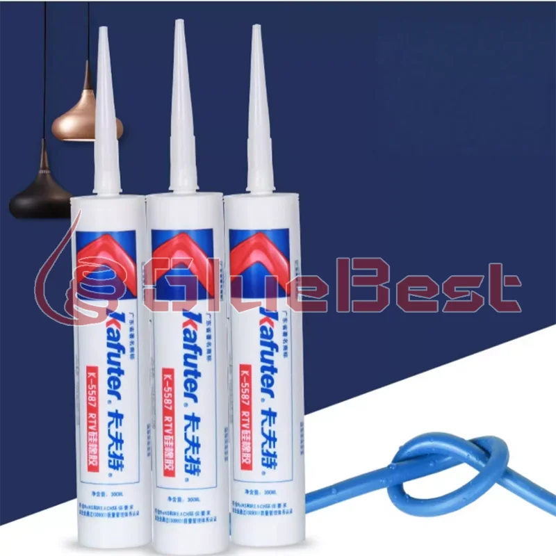 Kafuter K-5587 6008W/T/B High Strength Bonding Solutions for Metal Plastic Ceramic with Heat Resistance Durability & Performance