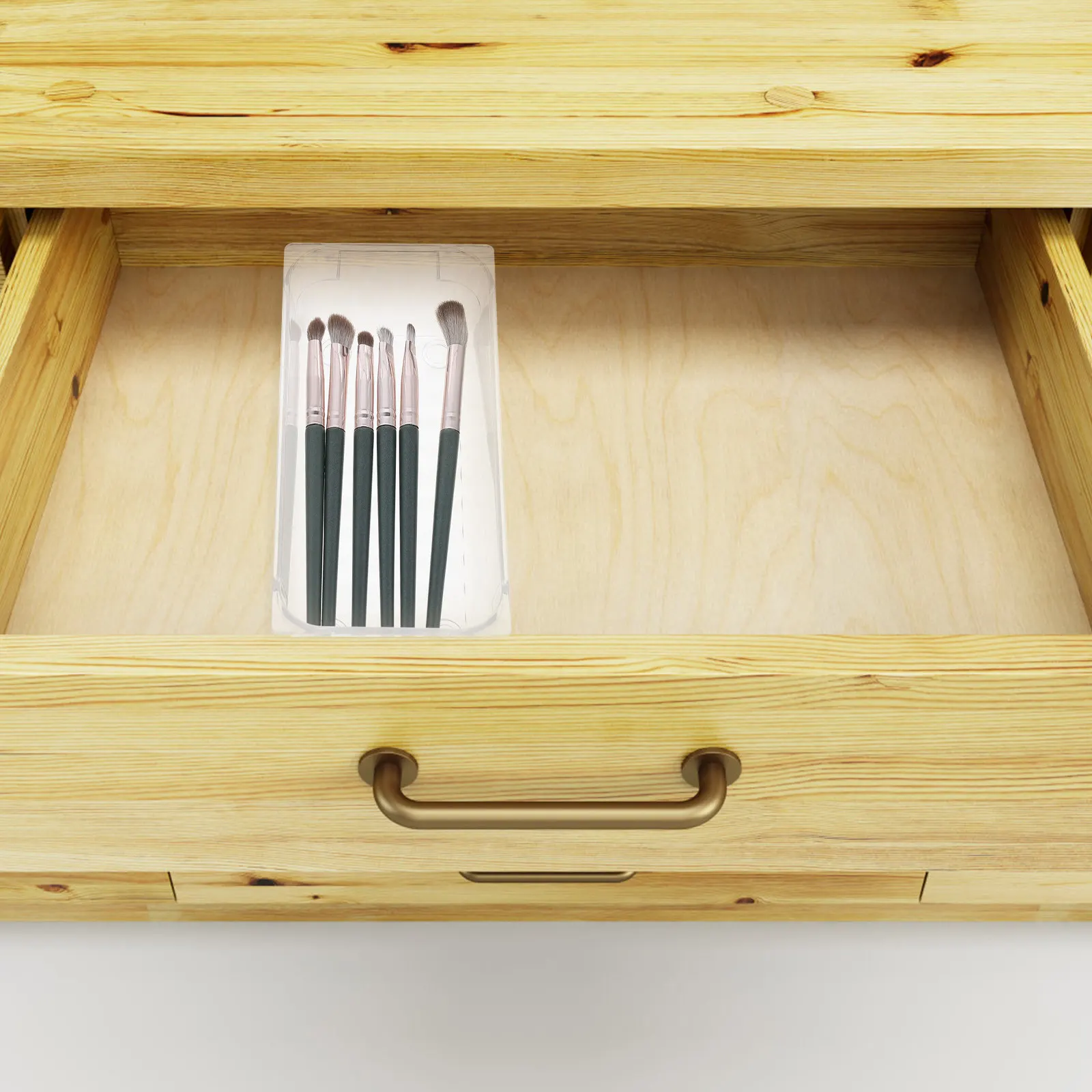 1Set Storage Organizer Box Drawer Partition Boxes Creative Multi Size Trays Sundries Cosmetics Sorting Box Desktop Kitchen
