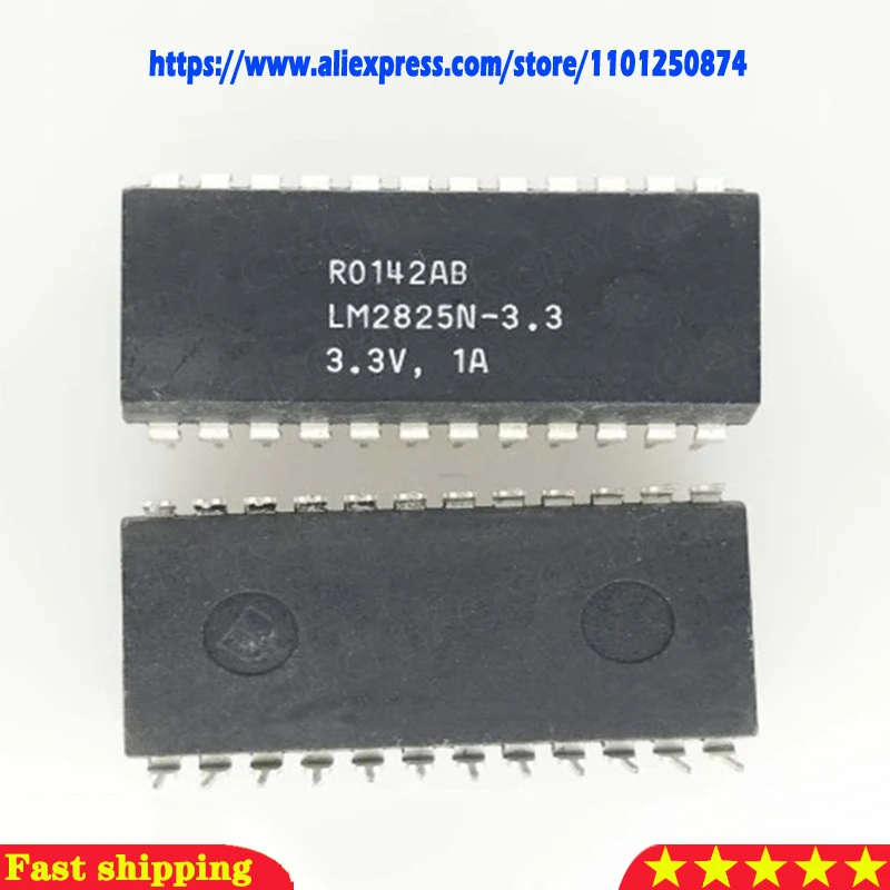 1pcs/lot LM2825N-5.0 LM2825N-3.3 LM2825N-12 LM2825N5.0 LM2825-5.0 LM2825N-5.0/NOPB IC REG BUCK 5V 1A DIP-24