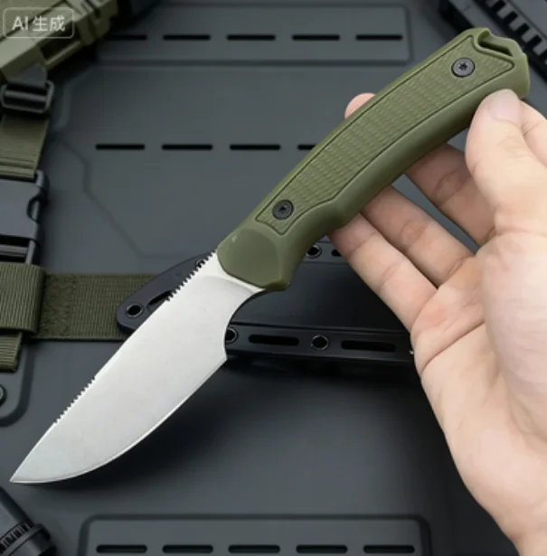 

Нож с фиксированным клинком Deschutes Skinner, клинок из стали 8Cr13Mov, рукоять из нейлонового волокна, для активного отдыха, бушкрафта, кемпинга, охоты, выживания