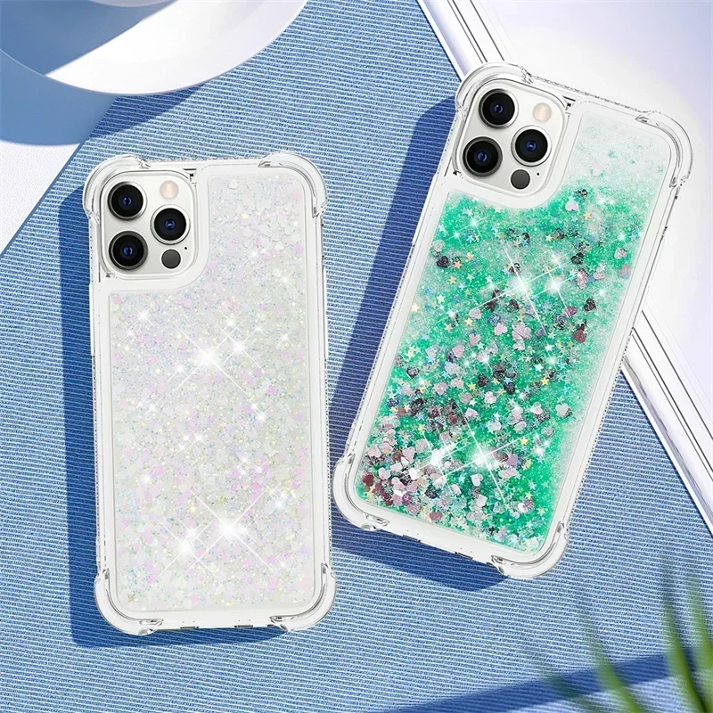 A16 Sequined Quicksand Case For Samsung Galaxy A16 A 16 6.7''SM-A165F Phone Cover Samsung A06 SM-A065F Silicone Etui Funda Coque