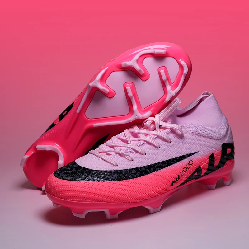 

QQ-8528 Pro Mens Soccer Shoes Outdoor TF/FG Training Football Sneakers Non-slip Youth Turf Soccer Cleats Chuteira Campo 35-45