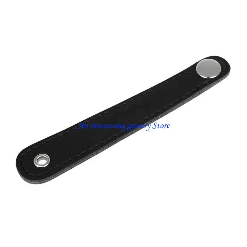 652D Unique Black Accordion Bellow Strap with Reinforced Edges and Secure Fastening System Suitable for Offering Durability