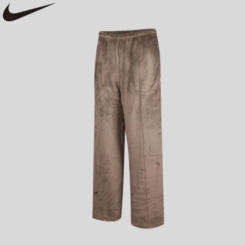 Nike Mid Rise Knit Track Pants Soft Knitted Fabric Multi Scene Sport Bottoms HJ0923-233
