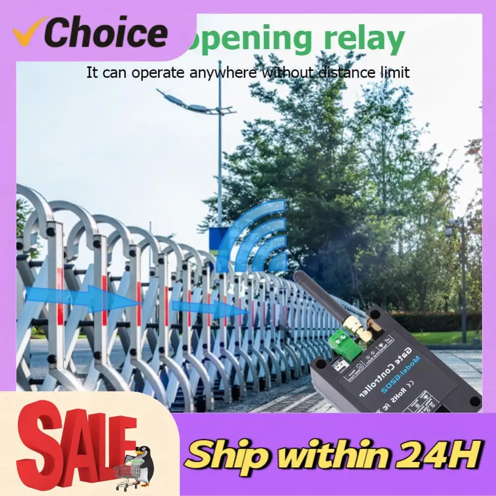 

GSM Gate Gate Door Opener Relay Switch Mobile Phone Door Remote Controller Free Call 850/900/1800/1900MHz