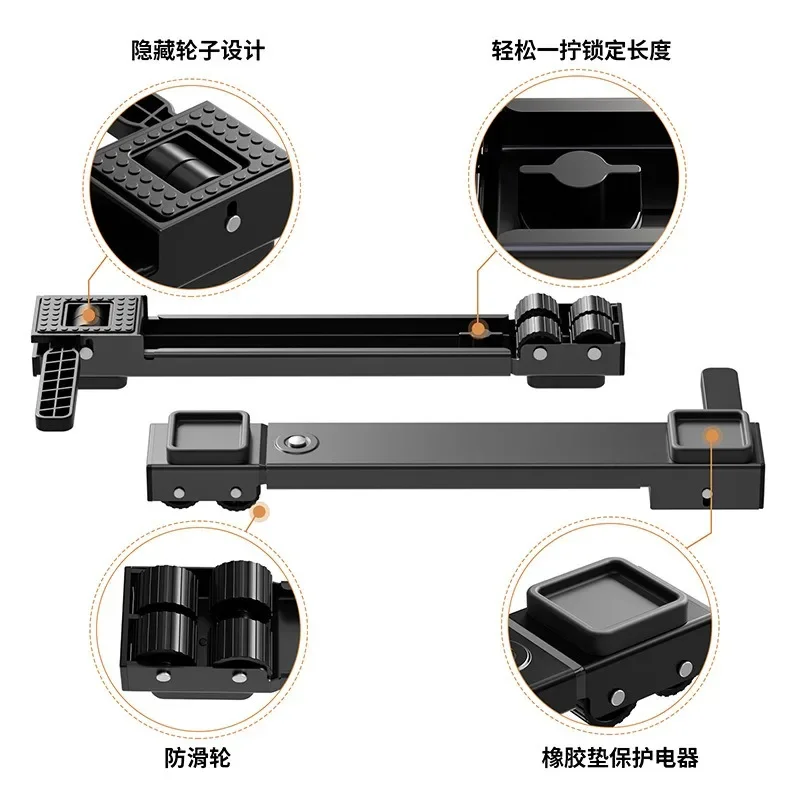 Washing Machine Stand Adjustable Base Movable Roller Stand For Front Top Load Washer Dryer Fridge Refrigerator Lift Fixed Holder
